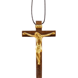 Crucifijo moderno ROMA con cuerda